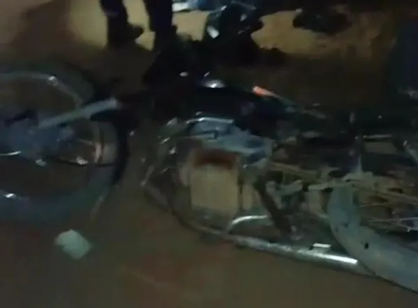 Idoso perde a perna após grave acidente entre moto e carro na zona rural de Candiba