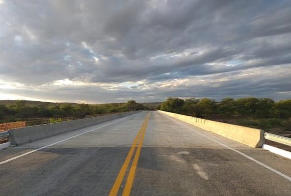 Ponte sobre Rio de Contas na BA-142 já está concluída 