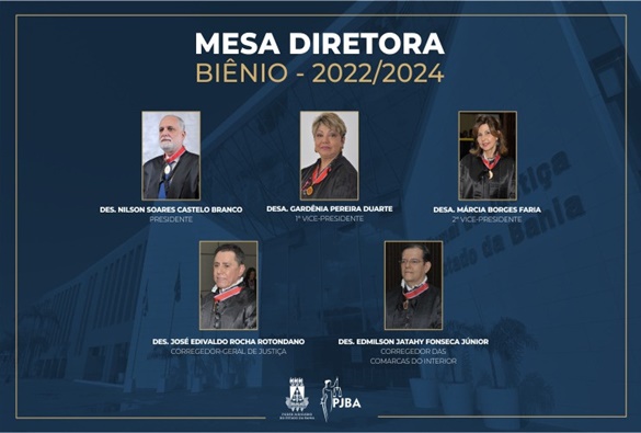 Eleito novo corregedor das Comarcas do Interior do Tribunal de Justiça da Bahia