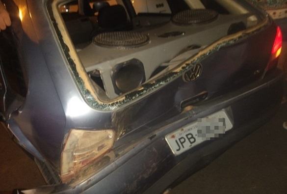 Livramento: Colisão na Avenida Presidente Vargas envolve dois carros de passeio e uma motocicleta