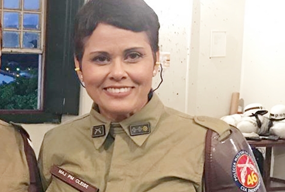 Major Cleise Delfino da 46ª é a primeira mulher a comandar uma Companhia da Polícia Militar no Sudoeste da Bahia