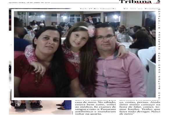 Após 17 dias internado fazendo tratamento contra o novo coronavírus em São Paulo, livramentense relata a sensação de está com o vírus