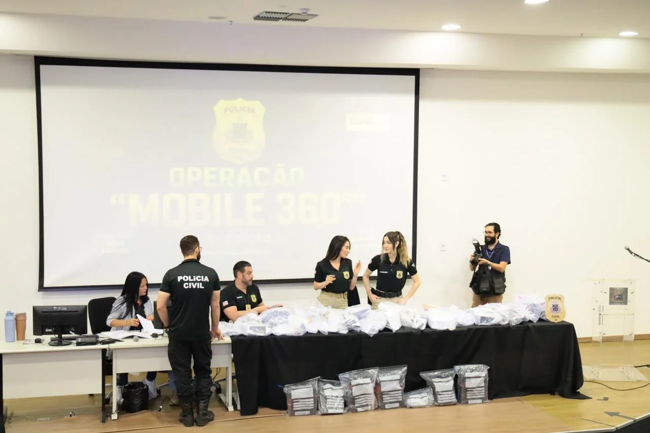 Polícia Civil inicia envio de mensagens em massa para recuperação de celulares