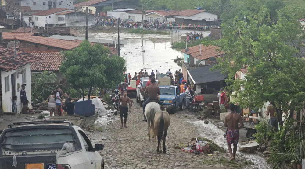 Itambé decreta situação de emergência após fortes chuvas