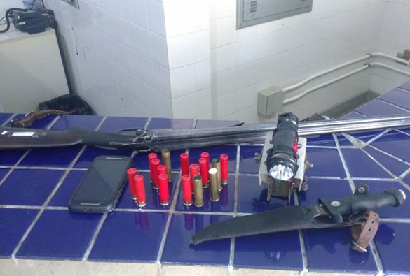 Homem é preso por caça ilegal de animais silvestres