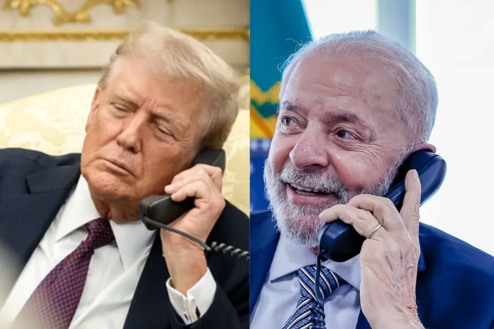Trump elogia Brasil após telefonema com Lula