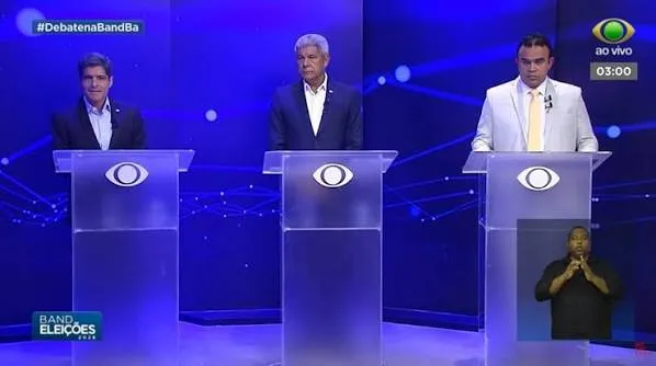 Debate na Band: Segurança, feminicídio e alianças com Lula marcam confronto entre candidatos ao governo da Bahia