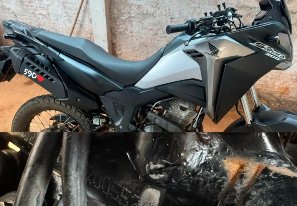 Motocicleta clonada é apreendida durante operação em Érico Cardoso