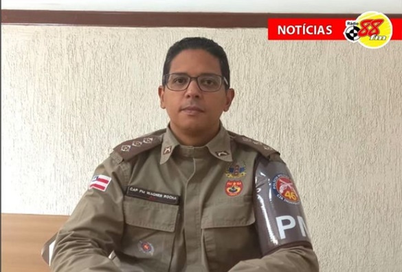 Capitão Wagner comandante da 46ª CIPM é promovido ao Posto de Major 
