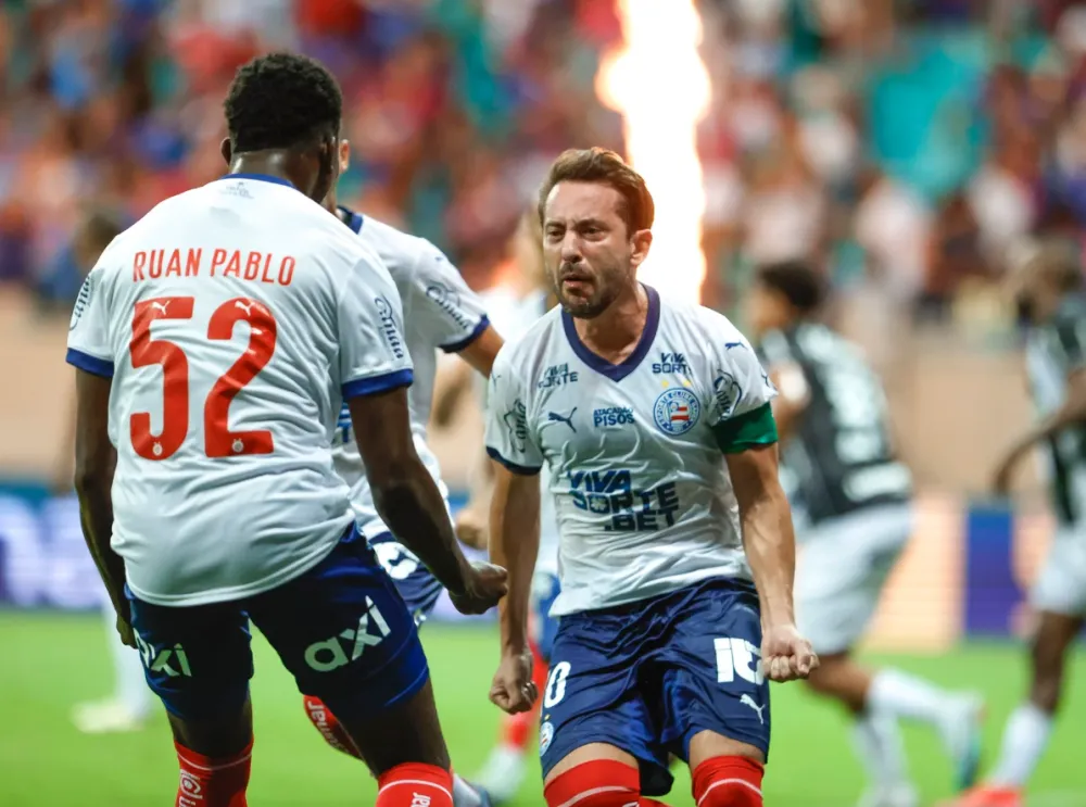 Bahia conquista primeira vitória no Brasileirão com gol de Everton Ribeiro