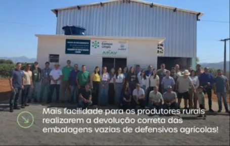 Livramento inaugura posto para recolhimento de embalagens vazias de agrotóxicos