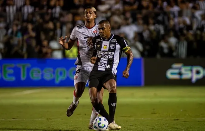 Vitória perde para o Ceará e interrompe sequência invicta na Série A