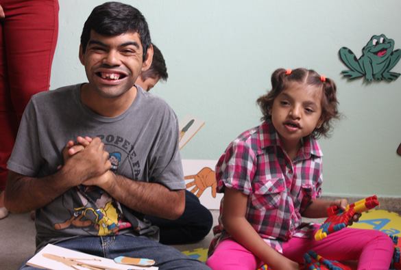 Escola Dona Tina garante educação inclusiva à crianças com necessidades especiais