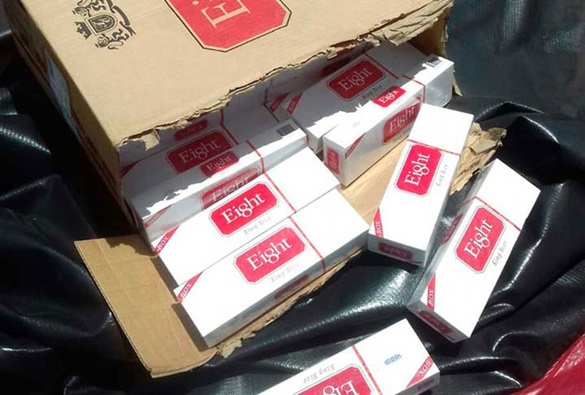 Mais de 7 milhões de cigarros contrabandeados são apreendidos em carreta