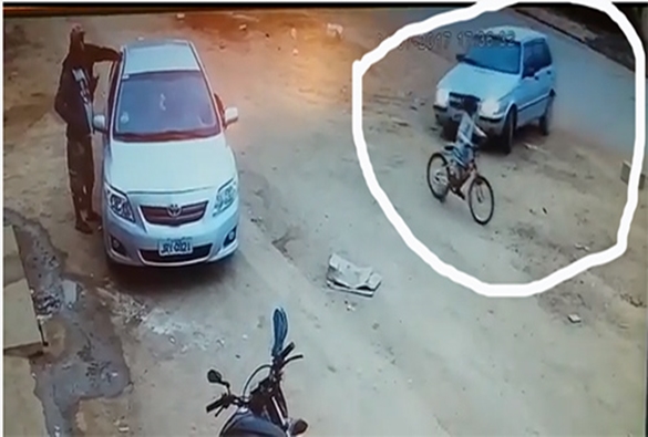 Embriagado, homem atropela criança e colide carro contra poste em Cascavel/ Ibicoara