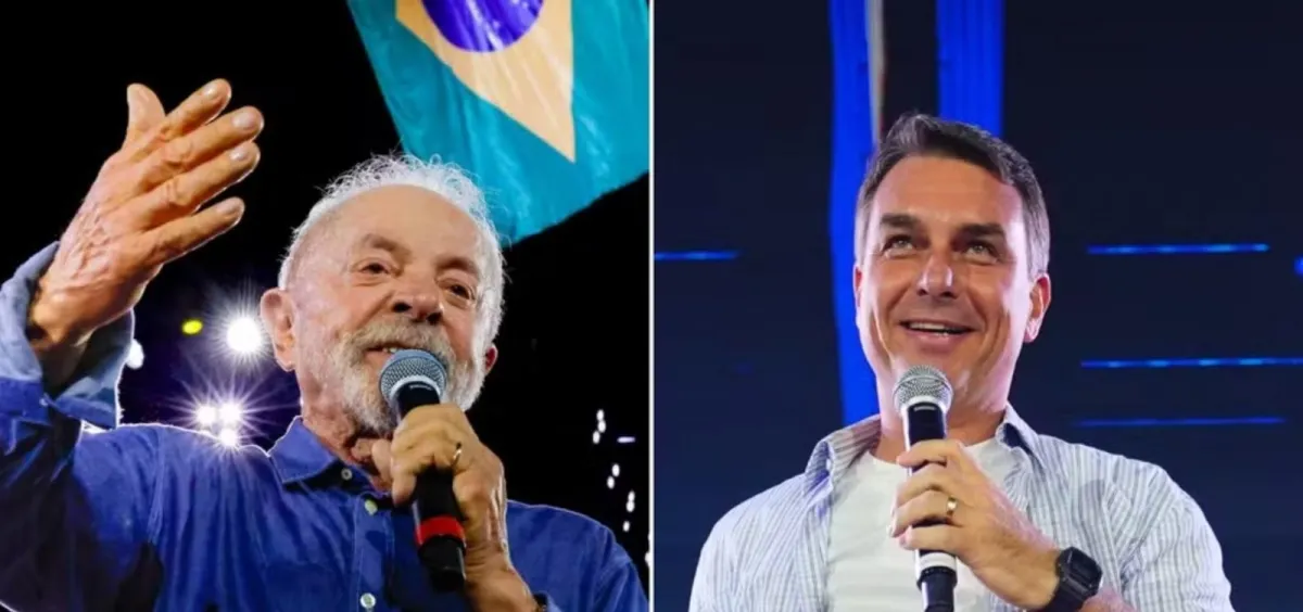 Lula e Flávio Bolsonaro escolhem São Paulo para encerrar campanha antes do 1º turno