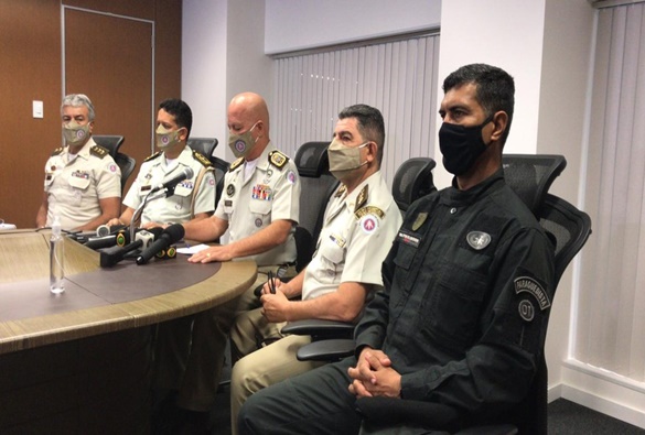 Comandante diz que tiros que matou  PM após surto foi gerenciamento de crise