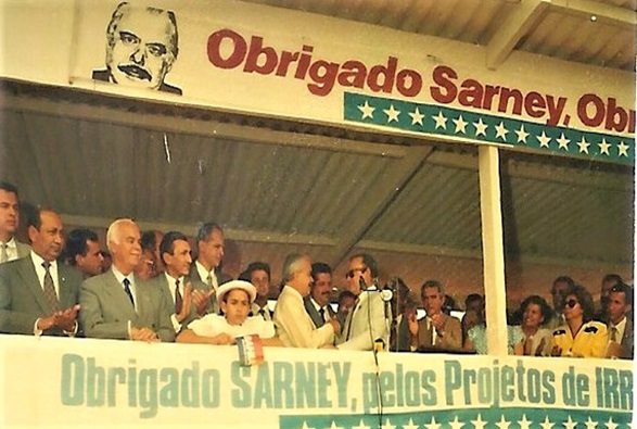 Há 30 anos o ex-presidente José Sarney inaugurava o perímetro irrigado do Brumado 