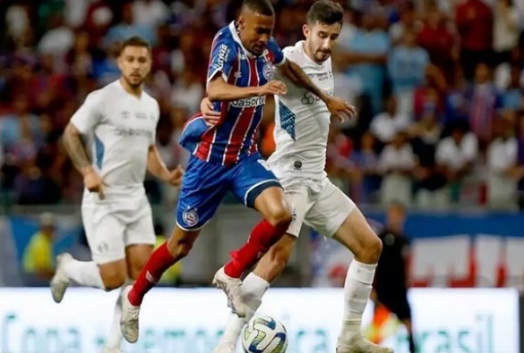 Bahia empata com o Grêmio no primeiro jogo das quartas de final da Copa do Brasil