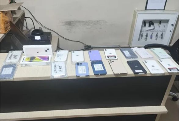 PRE apreende 19 iPhones sem nota fiscal em Brumado