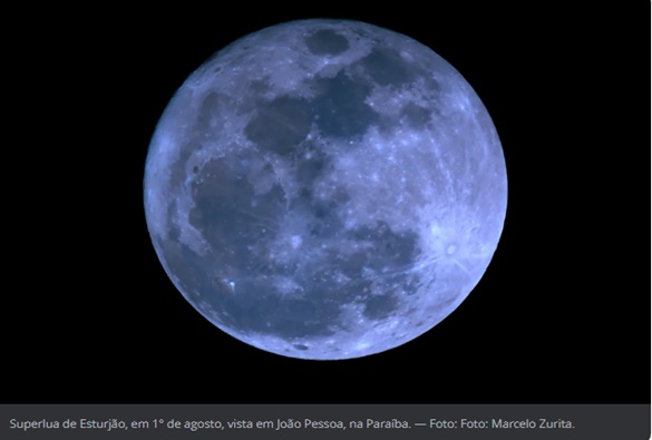 'Superlua azul' poderá ser vista nesta quarta-feira no Brasil