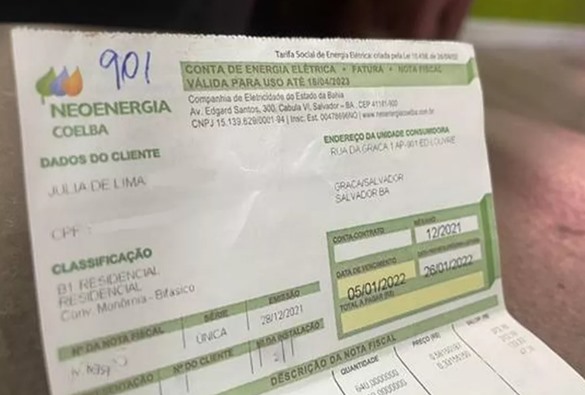 Mais de 1,5 milhão de famílias na BA com direito à Tarifa Social não se inscreveram em programa