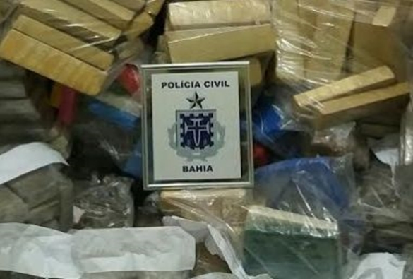 Conquista: Incinerados pela polícia cerca de 500 quilos de drogas
