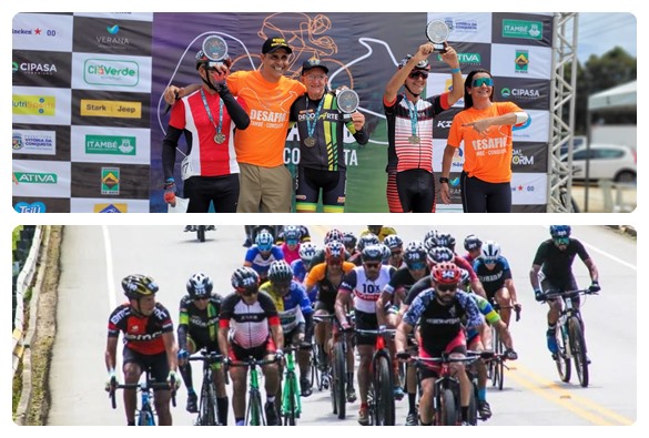 Realizada prova de ciclismo “Desafio Itambé-Conquista”; ciclistas de Livramento e região se destacaram