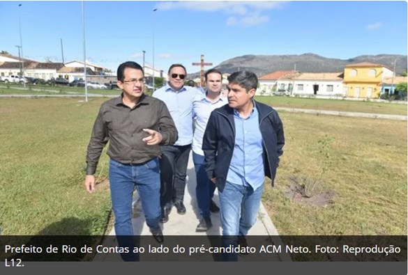 Prefeito de Rio de Contas, Dr. Cristiano, oficializa apoio a ACM Neto